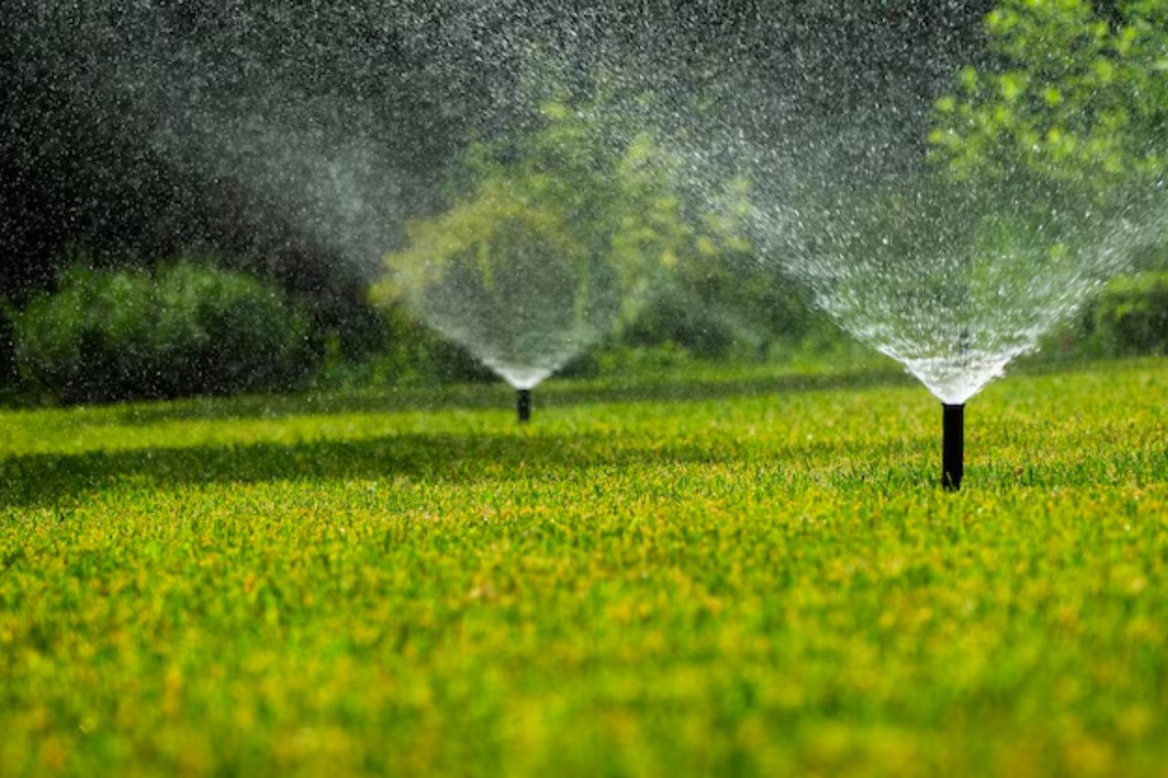 sprinkler system for irrigation